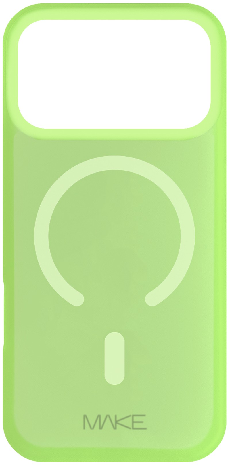 Чохол для смартфону MAKE for Apple iPhone 17 Pro Silicone Aura Magnet Fluorescent (MCLAM-AI17PFS)